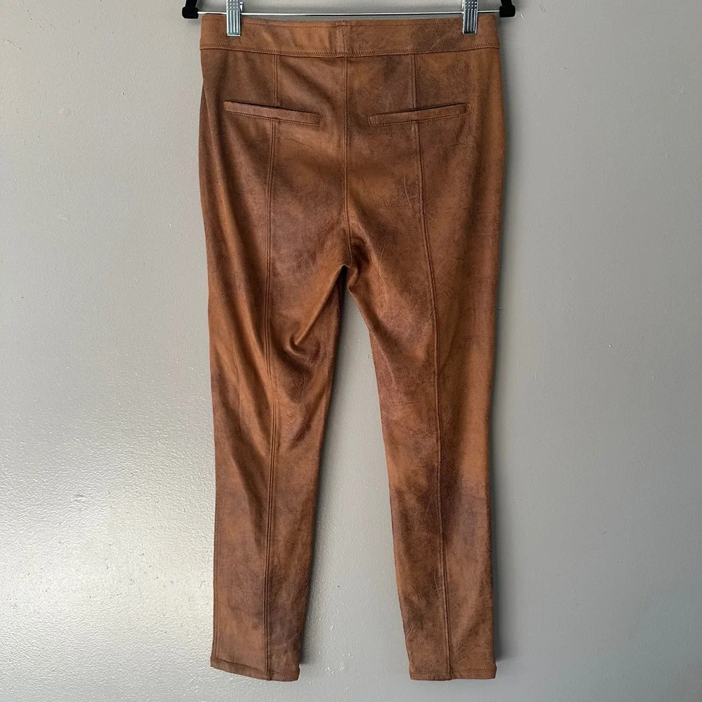 Free People Never Let You Go Vegan Suede Leggings | Brown‎